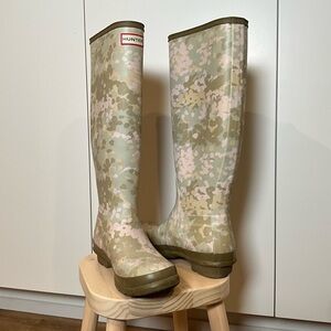Hunter Camouflage Rain Boots